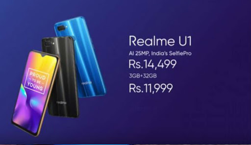 Realme U1 3GB RAM and 64GB storage variant to go on sale today