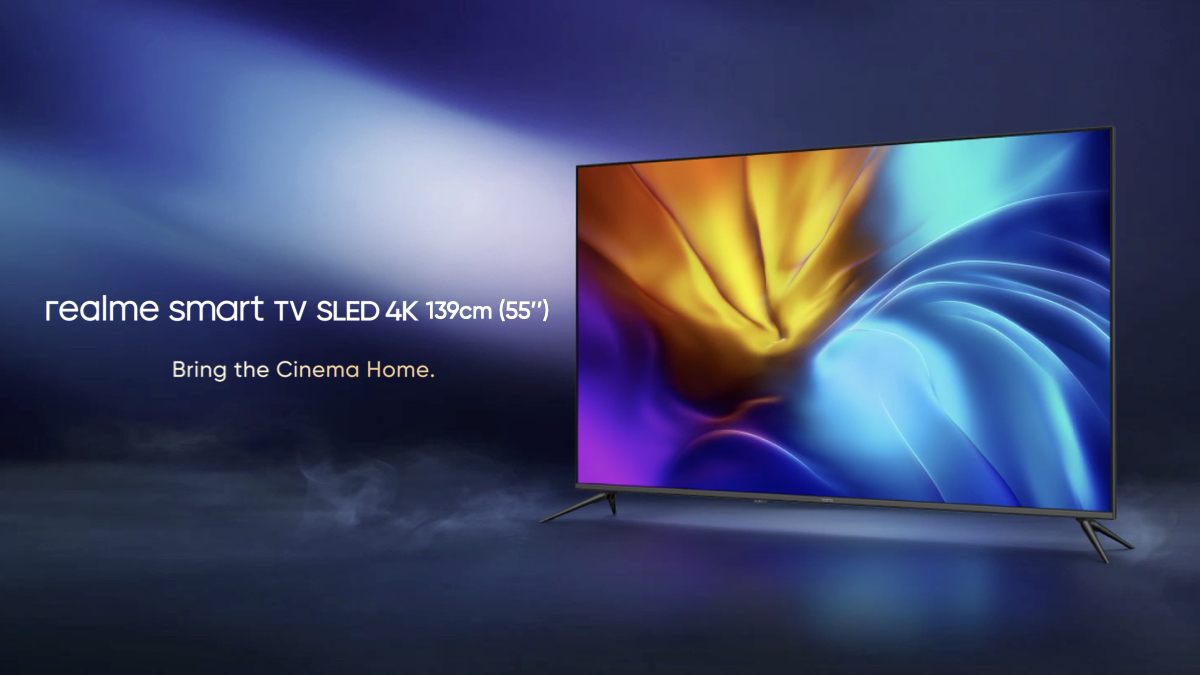 Realme 55-inch Smart SLED 4K TV launched in India for Rs 42,999