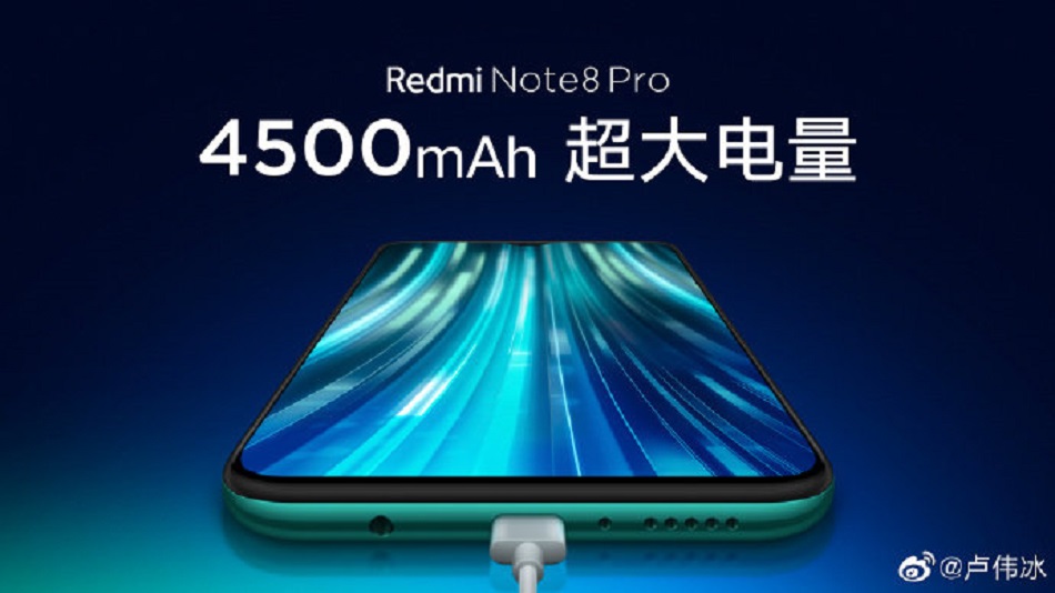 Redmi Note 8 Pro new teaser confirms 4500mAh battery, gaming accessories support, liquid cooling and more