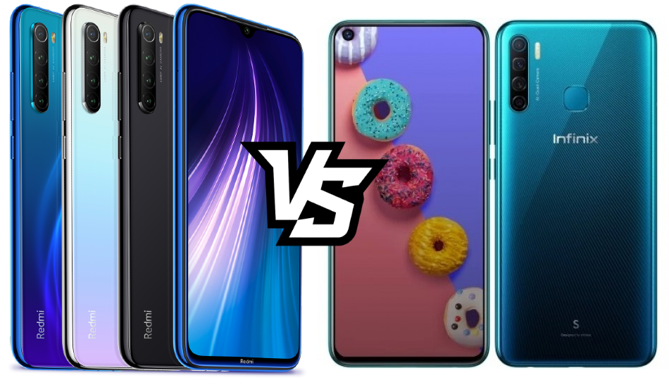 Redmi Note 8 vs Infinix S5: Budget phones with a premium touch
