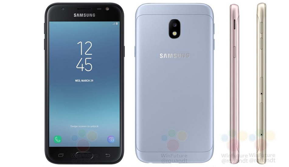 Samsung Galaxy J3 (2017) leaked in picture, reveals four colours