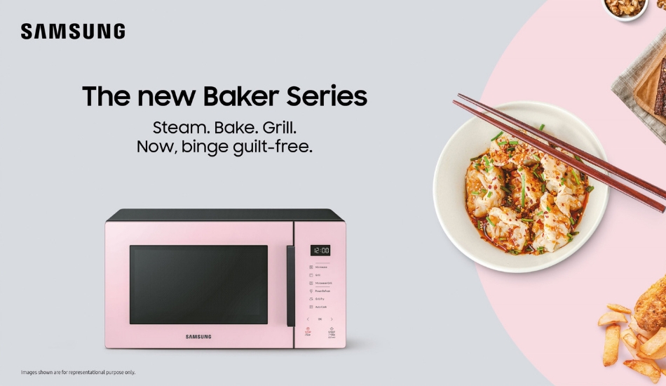 Samsung launches Baker Series microwaves with steaming, grilling, frying features