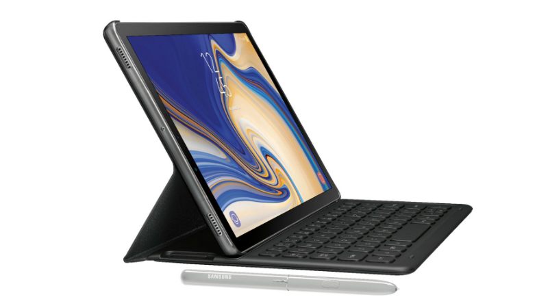 Samsung Galaxy Tab S4 press renders leaked, show S Pen and an optional keyboard