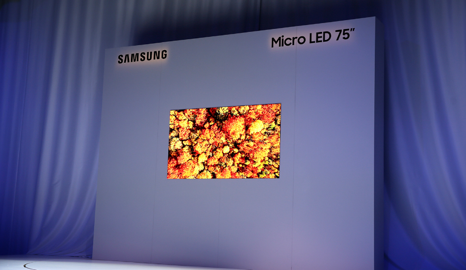CES 2019: Samsung unveils 75-inch Micro LED 4K TV