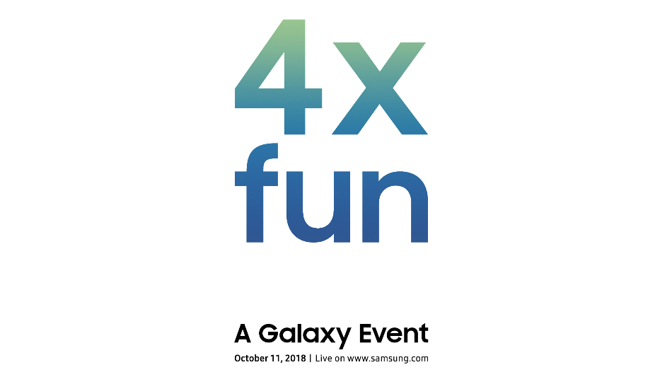 Samsung sets October 11 for “4X fun” Galaxy event, is it a new smartphone?