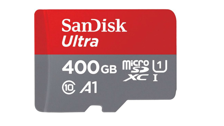 SanDisk Ultra 400GB microSDXC card in India for Rs 19,999