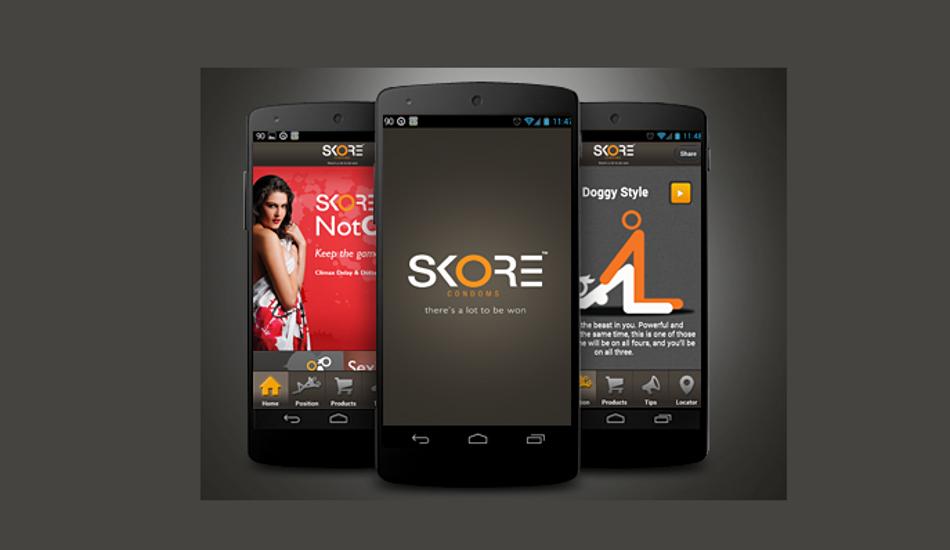 New Skore app let's you find condom shop, gives sex tips