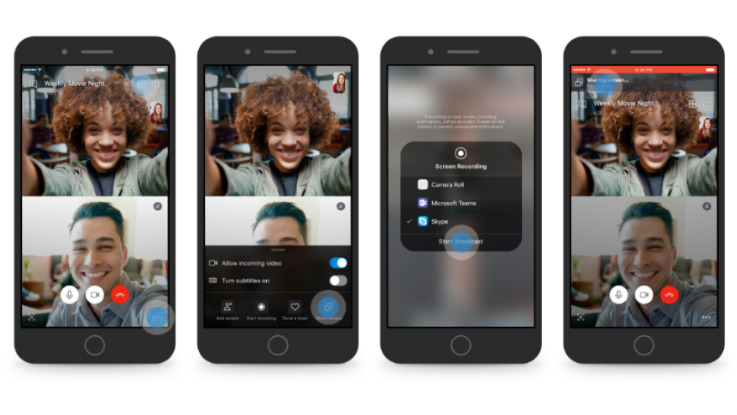Skype introduces screen sharing feature to Android and iOS