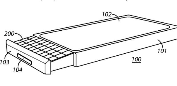New patent hints at BlackBerry with slider keyboard