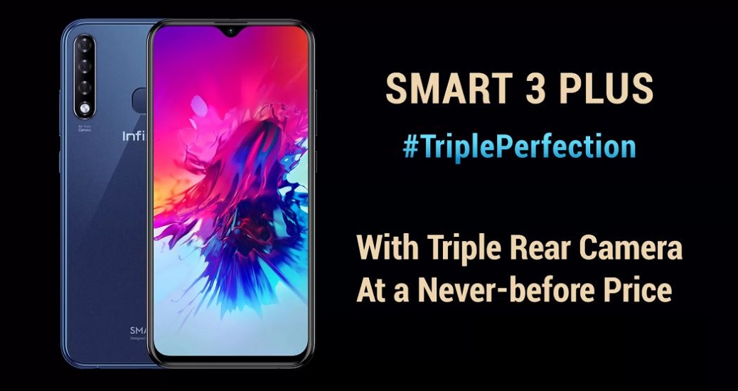 Infinix Smart 3 Plus with triple rear camera setup launching tomorrow