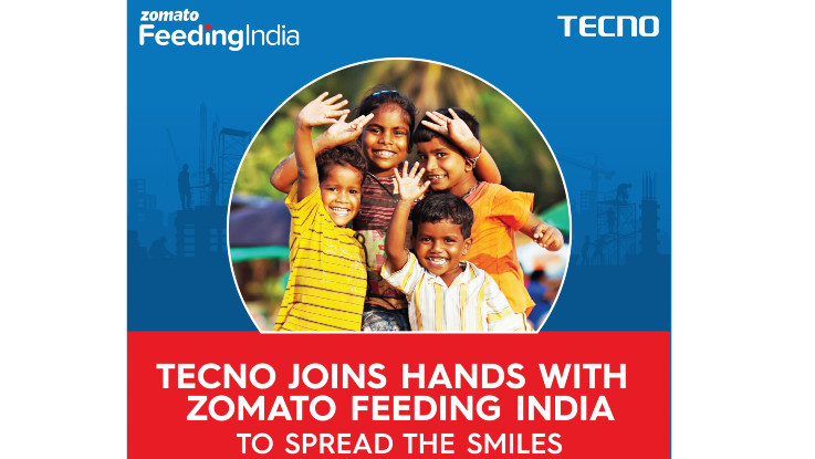 Tecno partners with Zomato and 100+ channel partners to distribute ration kits across India