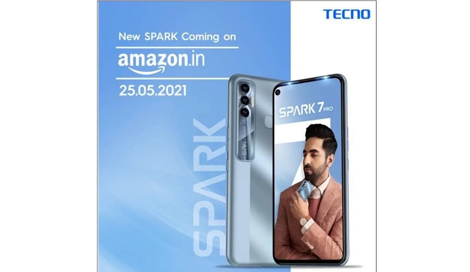 Tecno Spark 7 Pro launched in India with 5000 battery, 48MP triple rear camera