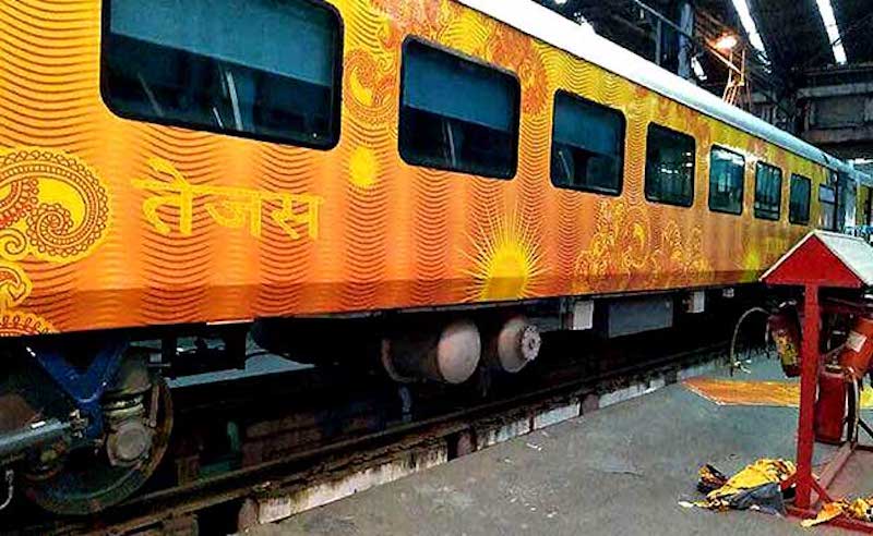 Tejas Express Set to Flag-Off; On-board WiFi and Infotainment System Installed