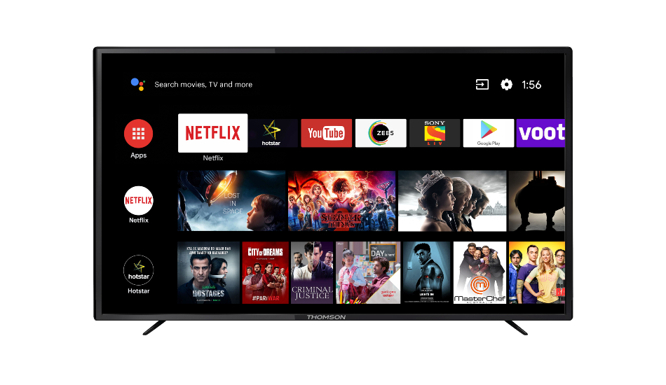 Thomson enters premium TV market with four new Android TVs, starts at Rs 29,999