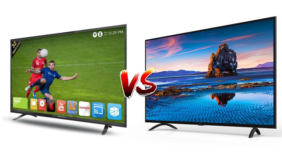 Best 32-inch Smart TV: Mi LED TV 4A vs Thomson Smart TV