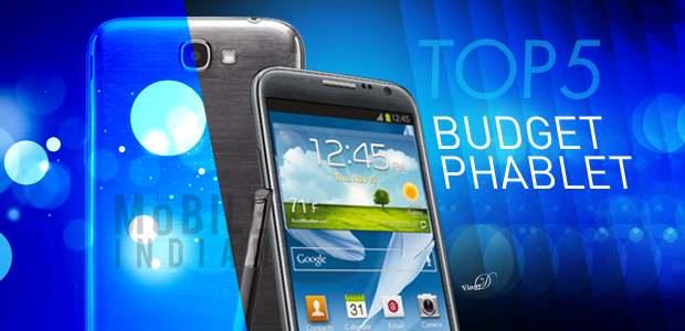 Top 5 Android budget phablets