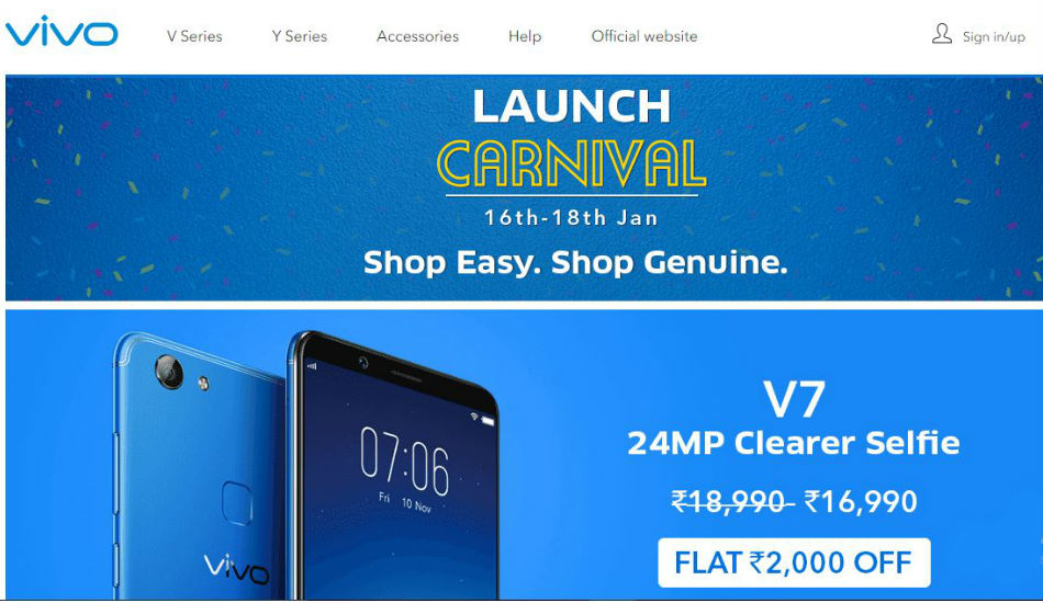 Vivo introduces its own e-store in India