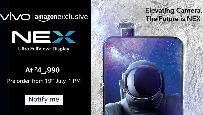 Vivo Nex all set to launch in India today at 12:30 PM