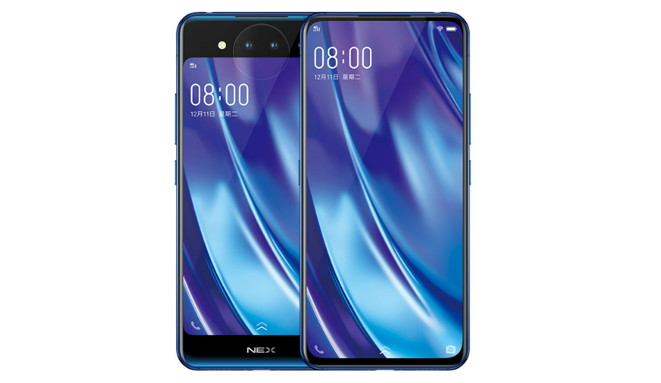 Vivo NEX Dual Screen with Snapdragon 845, triple cameras with 3D TOF announced