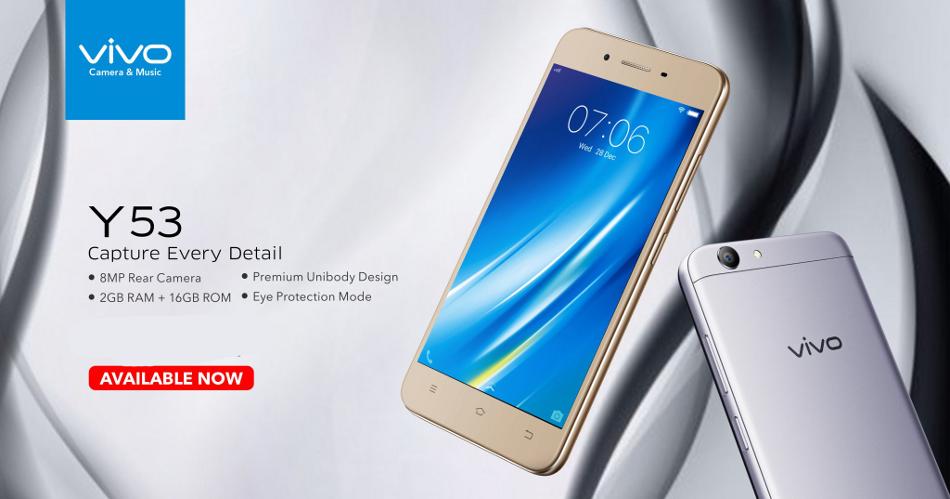 Vivo Y53 gets a price cut of Rs 1,000