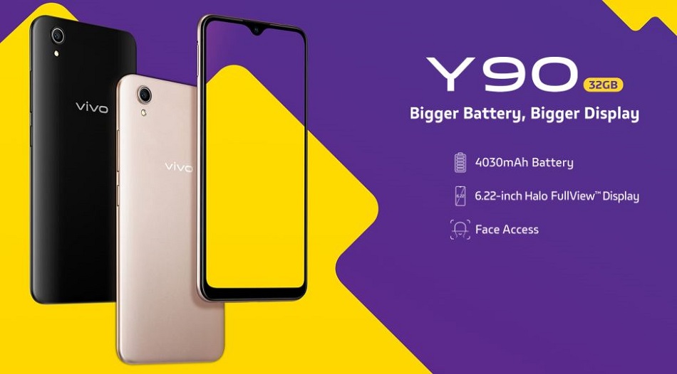 Vivo Y90 specs confirmed, launched in a neighboring country