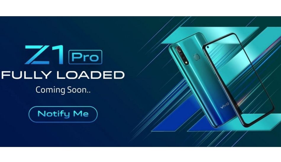 Vivo Z1 Pro will be Flipkart exclusive, will have triple rear camera setup