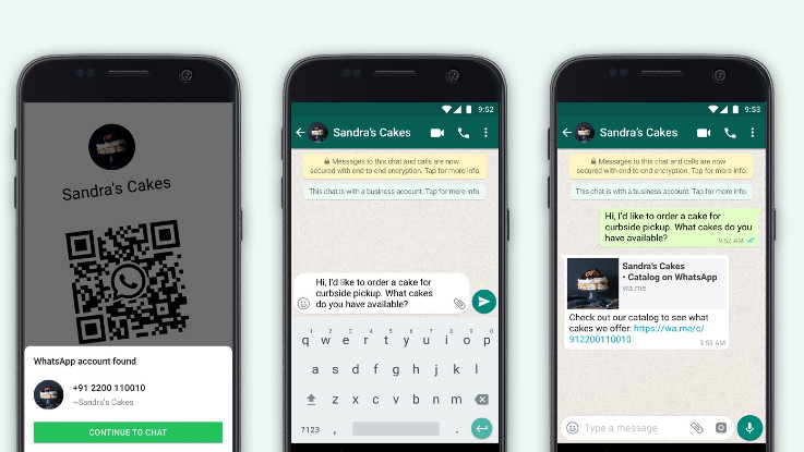 WhatsApp Business introduces chat with QR Codes and more