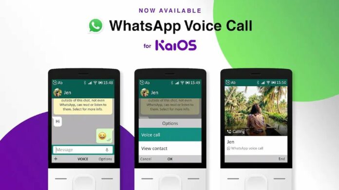 WhatsApp voice calls is now available on Reliance JioPhone and other KaiOS feature phones