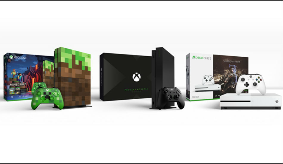 Microsoft introduces Xbox One X Project Scorpio Edition, Xbox One S Minecraft Limited Edition and more at Gamescom 2017