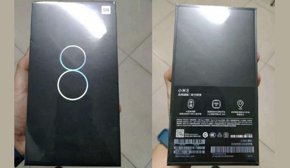 Xiaomi Mi 8 retail box leaked ahead of May 31 launch, reveals major details