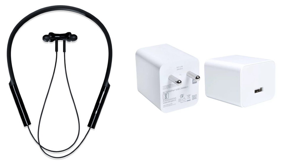 Xiaomi unveils Mi Neckband Bluetooth Earphones, Mi 27W SonicCharge adapter in India