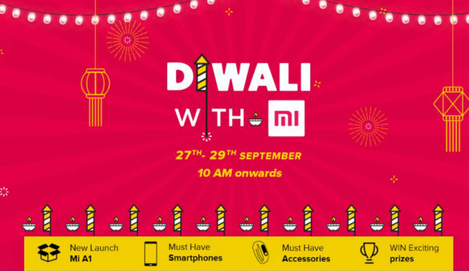 Xiaomi ‘Diwali with Mi’ sale: Re 1 Flash sale, discounts on smartphones and more