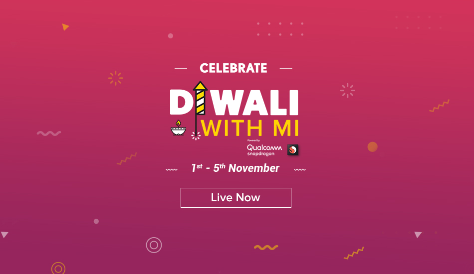 Xiaomi ‘Diwali with Mi’ sale on November 1-5, Top deals on smartphones, accessories