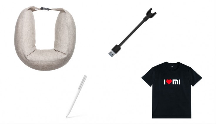 Xiaomi Mi Rollerball Pen, Travel U-shaped Pillow, I Love Mi T-shirt and Mi Band Charger launched, price starts Rs 129