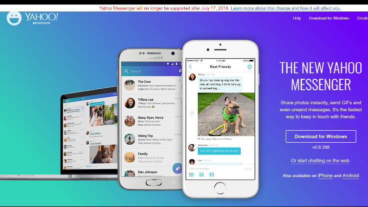 Yahoo Messenger shuts down after 20 years of long run