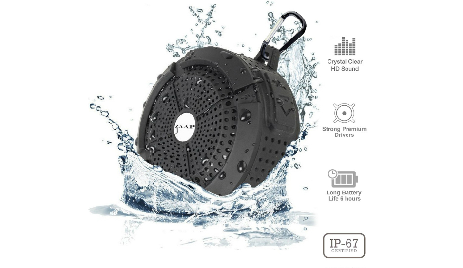 ZAAP launches AQUA Bluetooth Speakers with IP67 water resistance, priced at Rs 1,699