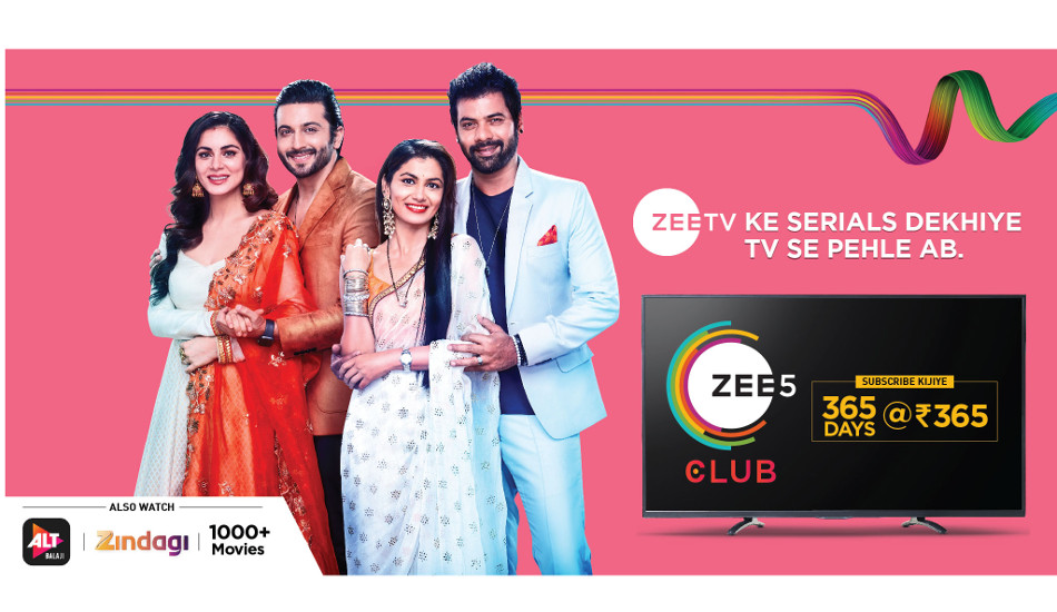 ZEE5 launches ZEE5 Club at Rs 365 per year