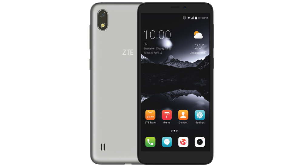 ZTE A530 launched with 18:9 display and Android Oreo