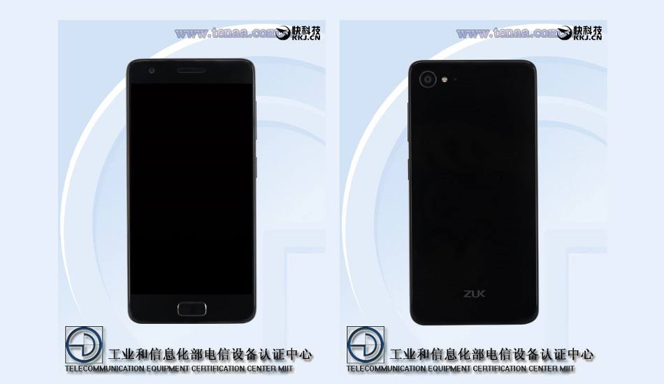 Zuk Z2 with 8MP front camera & Snapdragon 820 SoC spotted