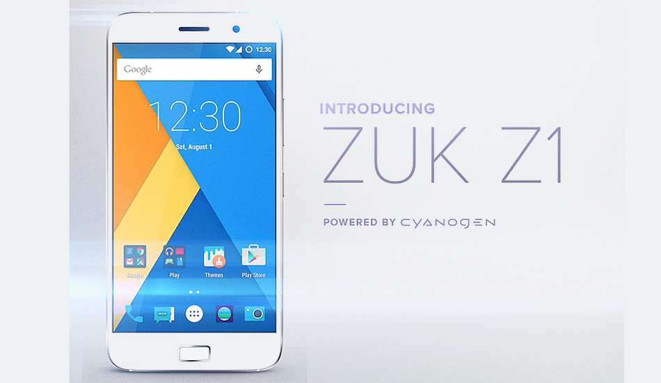 Lenovo Zuk Z1 with Cyanogen OS 12.1 coming in October