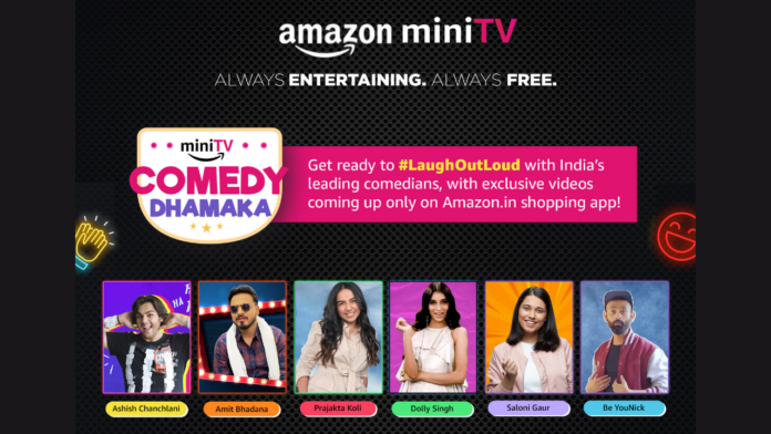 Amazon MiniTV comedy lineup