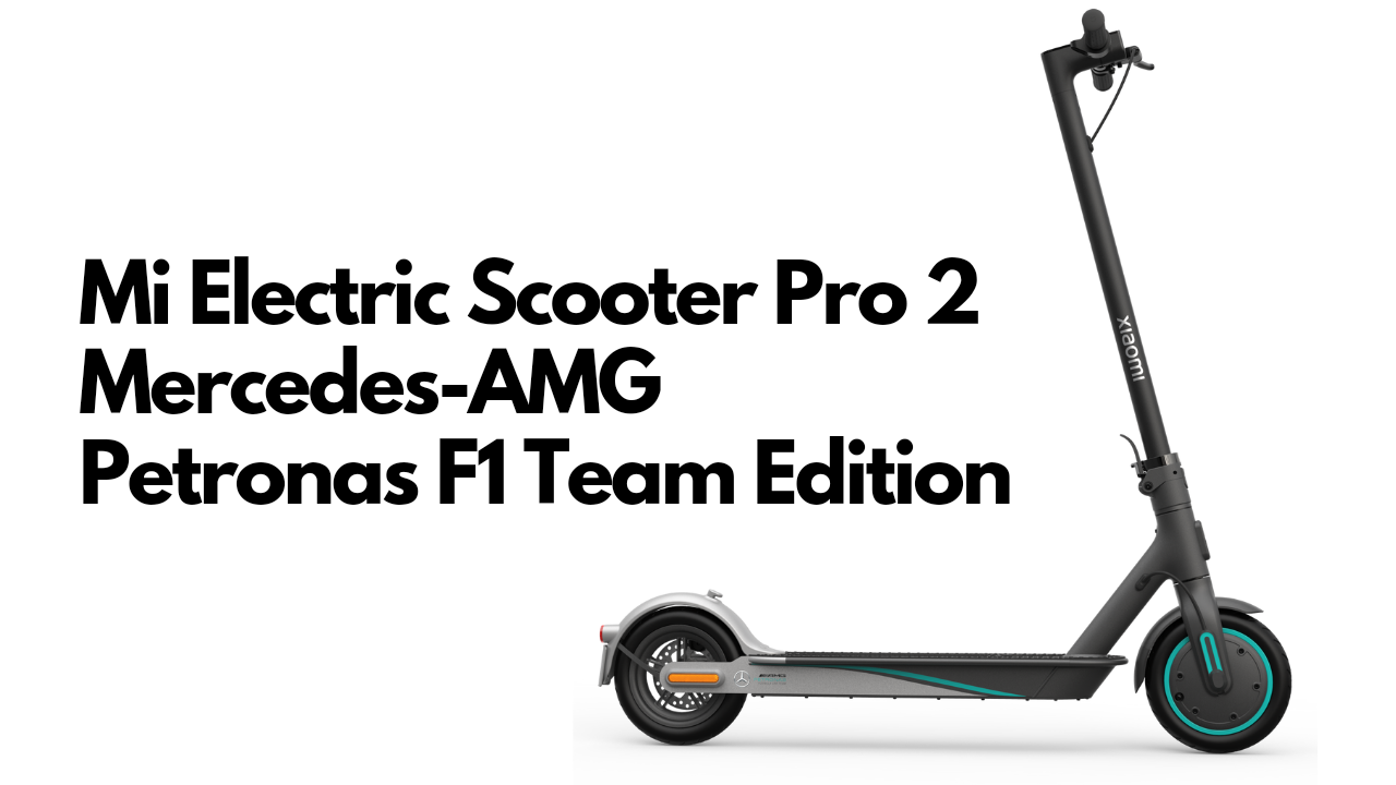 Mi Electric Scooter Pro 2 Mercedes Edition showcased in India