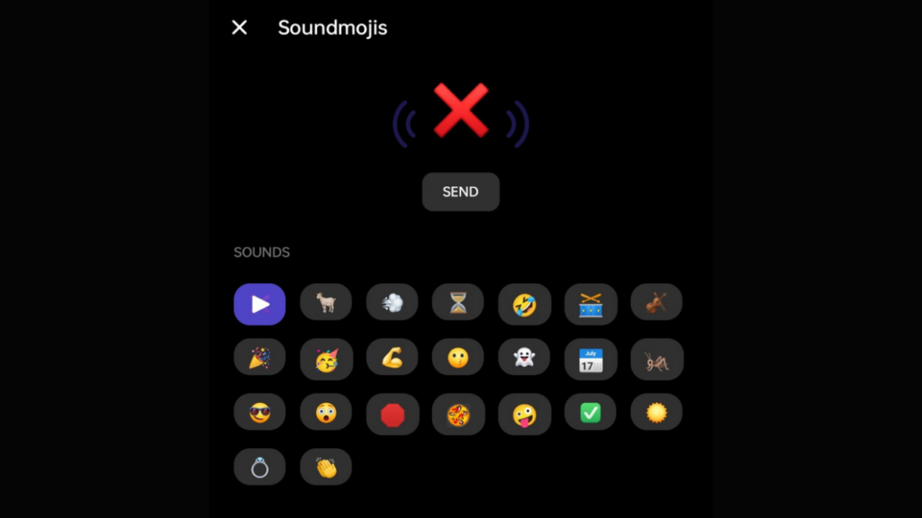 Soundmojis list