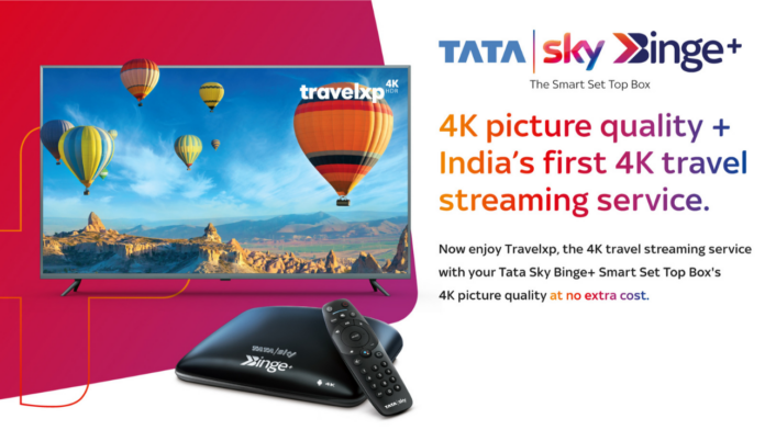 Tata Sky 4K HDR streaming