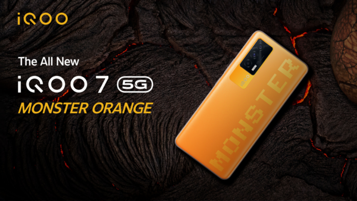 iQOO 7 Monster Orange