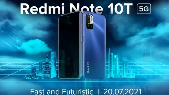 Redmi Note 10T price leak