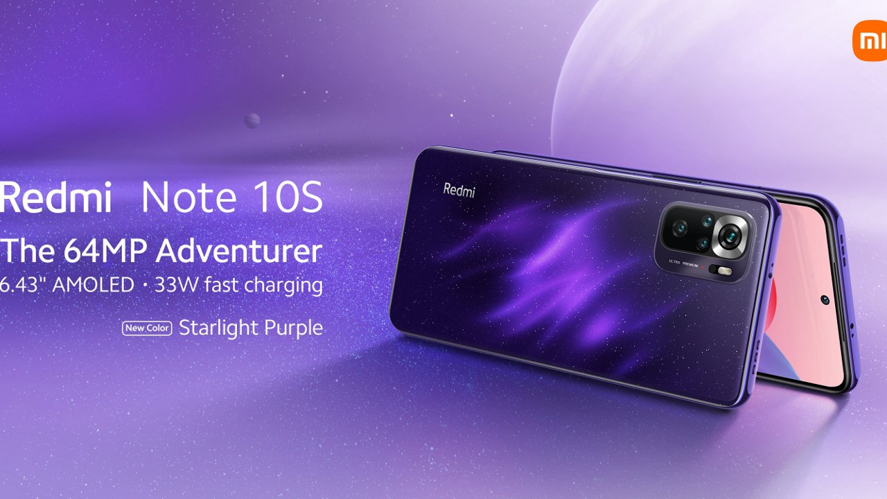 redmi note 10 lite purple