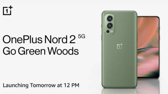 OnePlus Nord 2 Go Green Woods