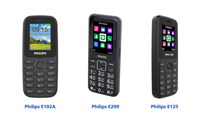 Philips feature phones