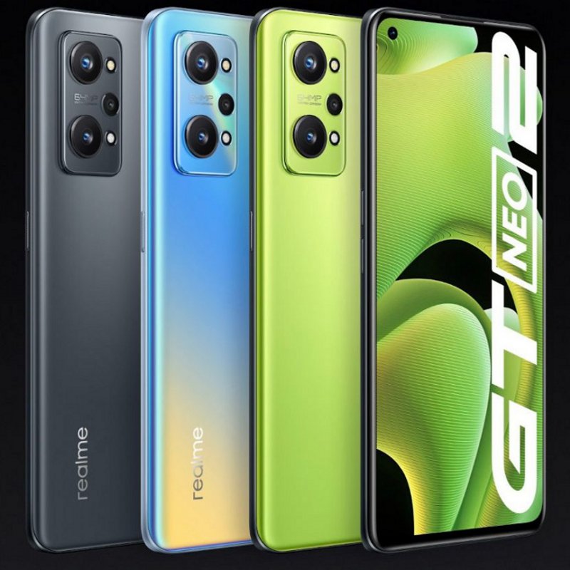 Realme GT Neo2 teased in Black Mint color -  news